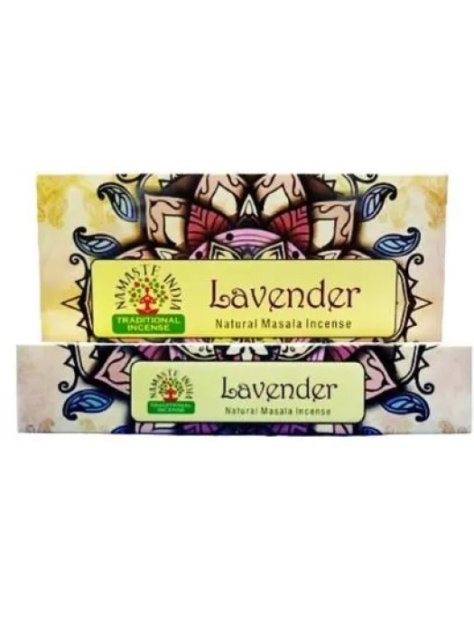 Incenso Namaste India Alfazema 15gr (12x15gr)